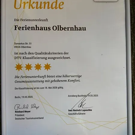 4 Sterne - Familie Walther Holiday home Olbernhau